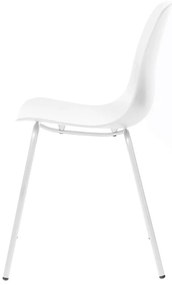 Biela jedálenská stolička Whitby – Unique Furniture
