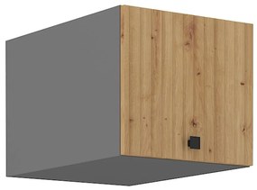 Kuchynská skrinka AVA dub artisan/antracitová 40 nagu-36 1f