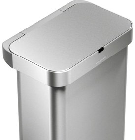 Simplehuman Bezdotykový kôš s hlasovým senzorom 58 l, nehrdz. oceľ mat