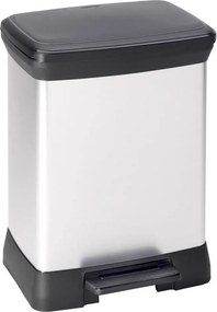Curver Odpadkový kôš DECO BIN 18 l + 10 l, strieborný