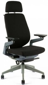 OFFICE PRO Manažérska kancelárska stolička KARME čierna