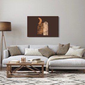 Obraz - Oranžové oblúky N⁰2 (90x60 cm)