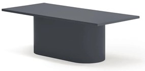 Antracitovosivý konferenčný stolík 50x111 cm Totem – Teulat