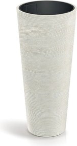 Plastový květináč TUBRAN ROUND SLIM - výber z 6 prevedení