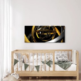 Obraz modernej abstrakcie (120x50 cm)