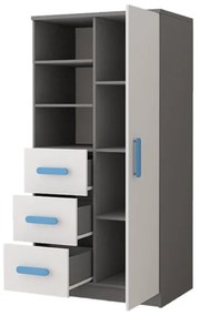 ID Regál Svend Grey 80