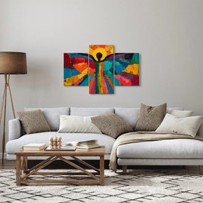 Obraz - Maľovaný anjel (90x60 cm)