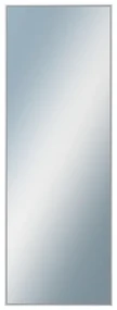DANTIK - Zrkadlo v rámu, rozmer s rámom 50x140 cm z lišty Hliník strieborná (7002004)