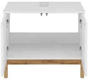 Biela skrinka pod umývadlo 56x35 cm Mirza – Støraa