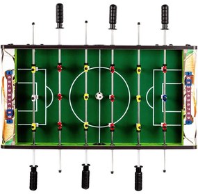 GamesPlanet® 70124 Mini stolný futbal s nožičkami, 70 x 37 x 25 cm, potlač