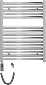Mexen Helios, elektrické vykurovacie teleso 800x600 mm + vykurovacia tyč 600 W, chrómová, W103-0800-600-2600-01