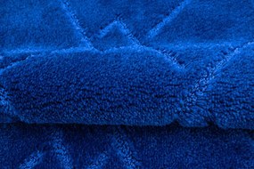 Kúpeľňový koberček MORENO modrý