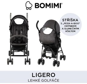 Bomimi LIGERO golfky (6m-15kg)  ANTHRACITE melange