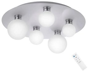 Trio - LED RGB Stmievateľné stropné svietidlo DICAPO 5xLED/3W/230V 3000-5000K + DO