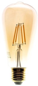Dekoračná LED žiarovka E27 teplá 2700k 6w 700 lm