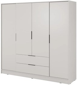 Skriňa Kelly 4D bez zrkadla cashmere