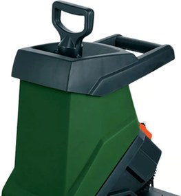 Záhradný štiepkovač/drvič CHIP s 50l zbernou nádobou, 3100W čierna/zelená Gardebruk