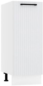 Skrinka do kuchyne Kate d30 pl svetlo šedá mat