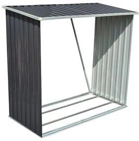 Prístrešok na drevo kovový WOODLAND 163x83x154cm