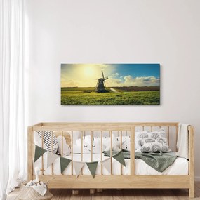 Obraz - Veterný mlyn (120x50 cm)