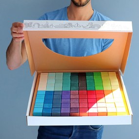 Grimm's - Veľká drevená mozaika - 100 ks