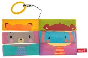 Mom’s Care - textilná knižka - Puzzle zvieratiek