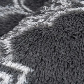 Protišmykový koberec DECOR sivý