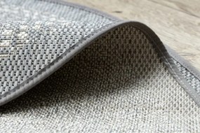 Koberec kruh SIZAL FLAT 48834637 sivý
