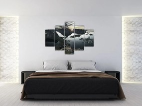 Obraz - Nórske pohorie (150x105 cm)