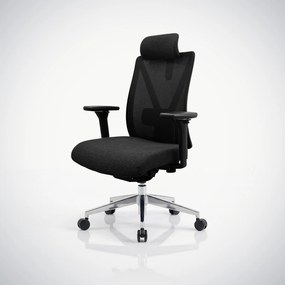 Ergonomická kancelárska stolička čierna so sieťovinou VECTOR