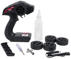 Diaľkovo ovládané driftovacie auto v mierke 1:16 ROCKET s pohonom 4x4