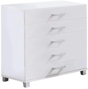 Komoda Maximus M20 5S biela 100/115