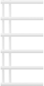 Mexen Jukon, vykurovacie teleso 988 x 500 mm, 461 W, biela, W116-0988-500-00-20