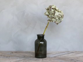 Dekorácia umelá zelená kvetina Hortenzie Hydragea verte - 46 cm