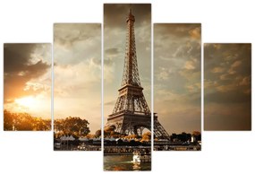 Obraz - Eiffelova veža, Paríž, Francúzsko (150x105 cm)