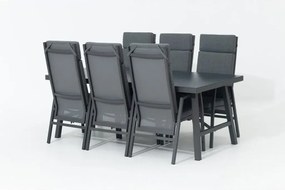 Jedálenská súprava ARCTIC antracit, 6+1