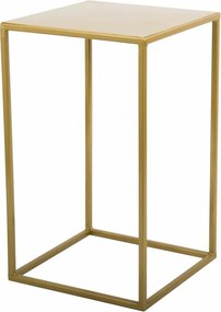 STOJAN NA KVETINÁČ SIMPLE 40X24X24 CM ZLATÁ