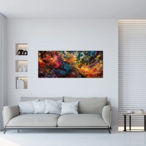 Obraz - Farebná abstrakcia II. (120x50 cm)