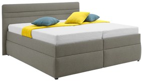 FINES čalúnená posteľ Koska 180x200 sivá