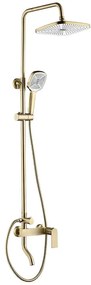 Sprchová súprava Rea Storm zlatá brúsená