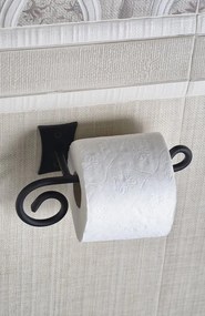 Sapho Sapho, REBECCA držiak uterákov dvojitý otočný, čierna, CC021