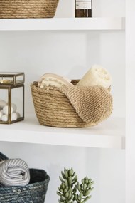 Ib Laursen Úložný kôš Natural Seagrass – sada 2 ks