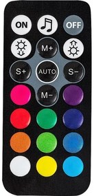 Rabalux 76023 - LED RGB stmievateľná stolná lampa JOCKER LED/1W/5V + DO