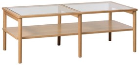 Dizajnový konferenčný stolík Dallan 120 cm prírodný dub