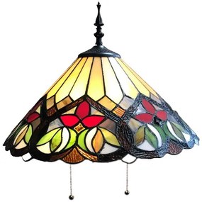 Vitráž lampa stojaca BRIGHT Ø41*160