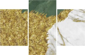 Obraz - Zelený mramor N⁰2 (90x60 cm)