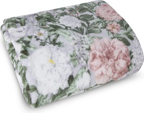 FLANELOVÁ DEKA IDA 150X200 CM KVETY