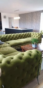 ROHOVÁ SEDAČKA CHESTERFIELD LARISSA PRAVÁ - ĽAVÁ 323 X 264 cm