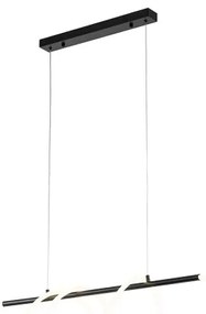 LED luster na lanku FLEXI LED/45W/230V 4000K čierny