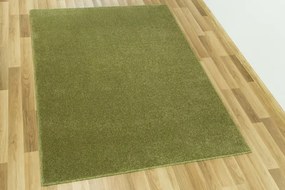 Metrážny koberec Monte-Bianco 46 olivovo zelený